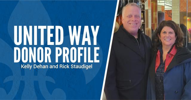 Kelly Dehan and Rick Staudigel, Tocqueville Society Members